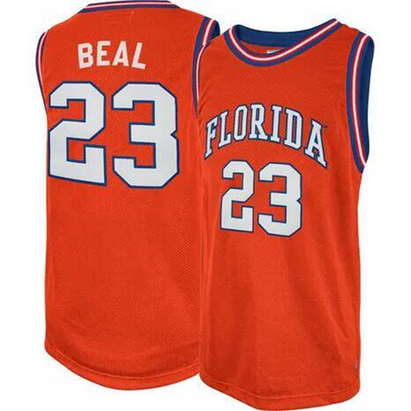 Men's Florida Gators #23 Bradley Beal Orange Stitched Basketball Jersey